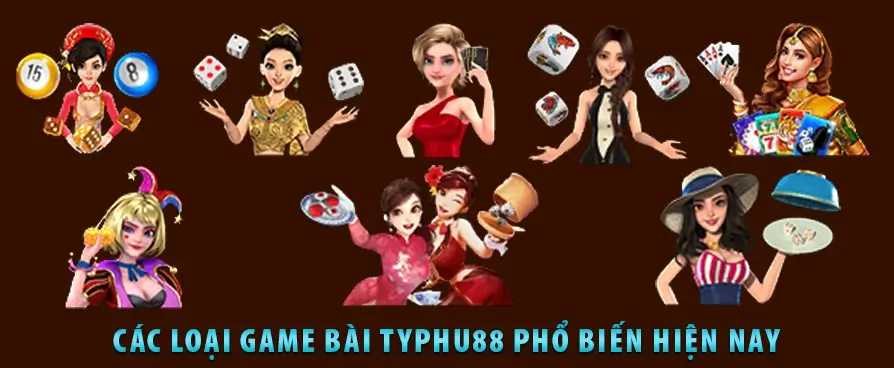 hình vẽ cùng văn bản mô tả game bài typhu88