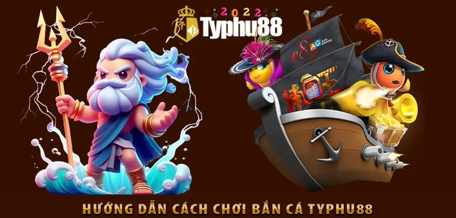 ảnh vẽ cùng văn bản mô tả bắn cá typhu88