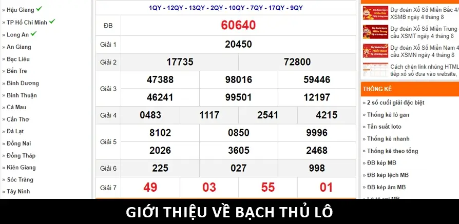 Giới thiệu về Bạch thủ lô